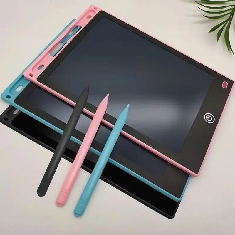 LCD Writing Tablet for Kids - Erasable and Reusable Toddler Doodle Board in 8.5 inch, Ideal Drawing Pad for Educational Learning Toy for Ages 3-8, Perfect Gift for Girls Boys.Portable Interactive Learning Tool with Playful Design