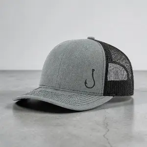 Embroidered Fish Hook Richardson 112 Hat