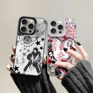 Classic Anime NANA phone case For iPhone 12 11 13 14 15 16 17 Max Pro Plus Mini Protective IMD Color Cover