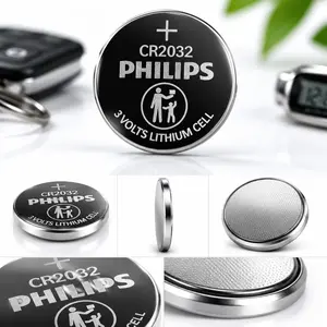 Never Get Stuck | PHILIPS CR2032 Car Key Fob Replacement Batteries 15Pack