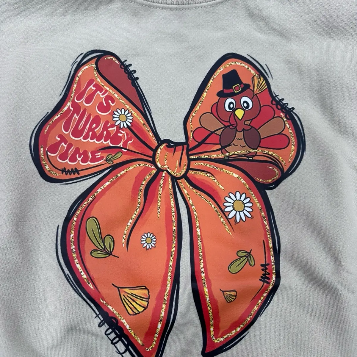 Thanksgiving Tan crewneck