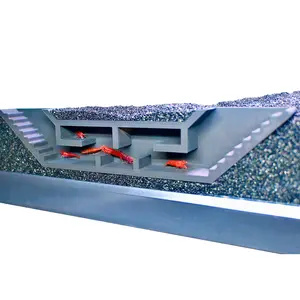 Shrimp Cave Underground Maze Tunnel | Viewing Shrimp Freshwater Hide Tunnel | Aquarium Shrimp Breeding Cave Perfect for Small Shrimp, Cherry Shrimp, Dwarf Shrimp