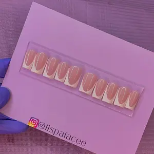 Lispalacee French Press On Nails Long-lasting nail sets