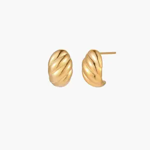 Golden Twist Studs