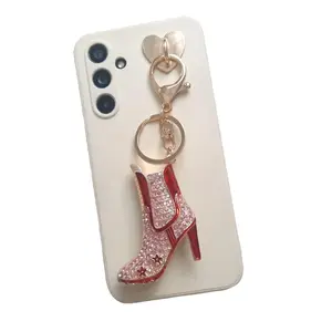 Boot Charm Glitzy Drop for Keys, Bags or Phones