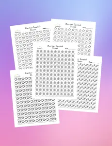 Marker Swatch System – Full Set (All 5 Designs)