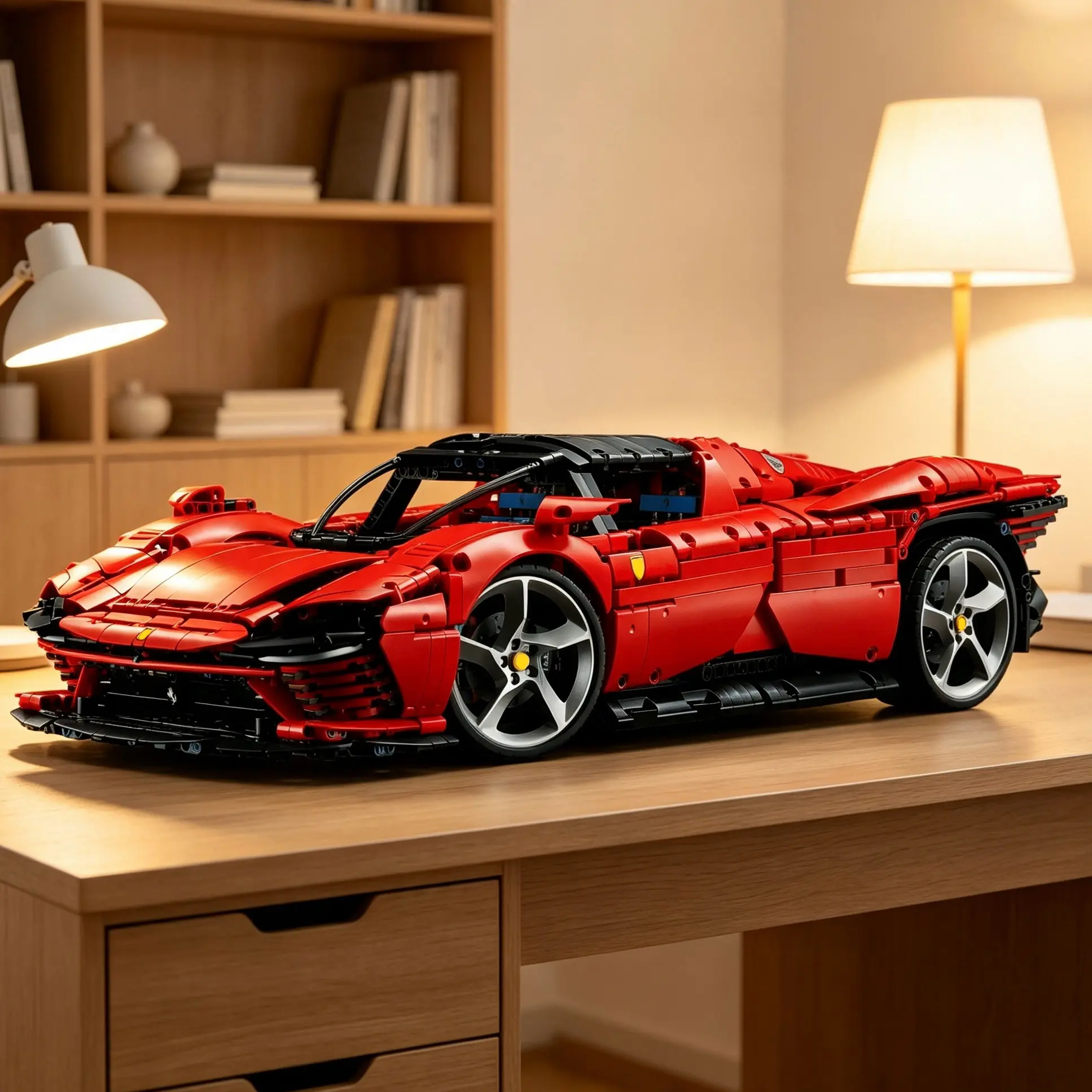 3779 Pieces Building Sets for Adults - Detailed Model Car Kit for Men & Women, Ages 18+ Years - Model Car Kit for Display, Home Office or Bookshelf Decor