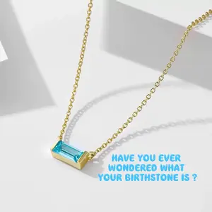 Birthstone necklace Collection - A Connection to Your Month - Fine your glow, wear your energy