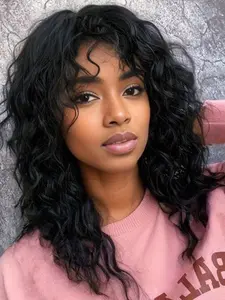 Heat-Resistant Fiber Wig for Daily Wear, Sweet and Cute Women's Wig, Party Ballroom Wig, Natural Looking Wig, Synthetic Wigs