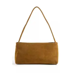 Fame Faux Suede Rectangle Bag