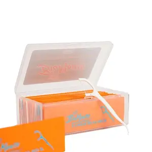 Celebrity Orthodontist Dr Bobbi's Big Mouth Dental Floss Picks, Individually Wrapped Floss Picks for Teeth, 30 Count, Easy Storage