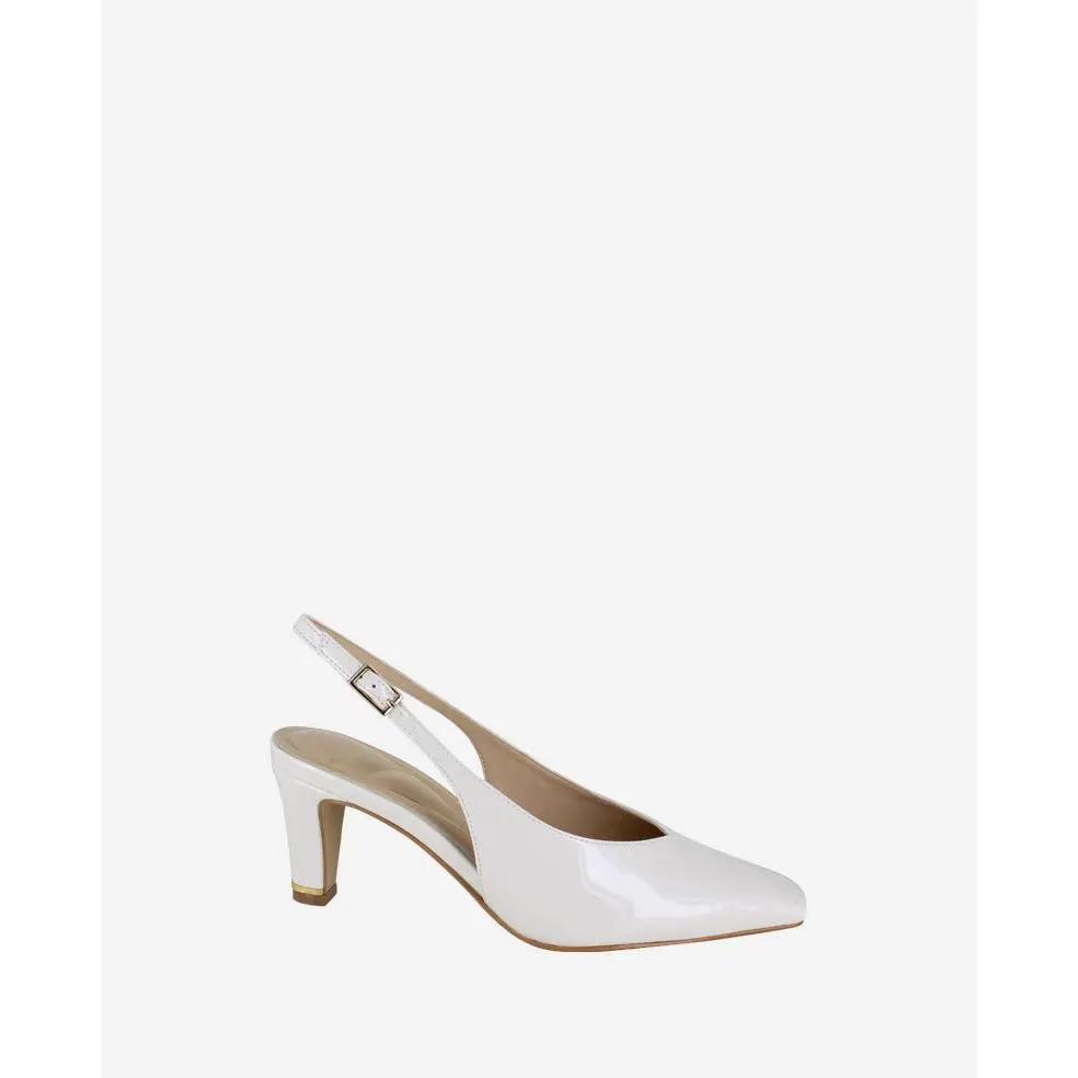Meilani Patent Point Toe Slingback