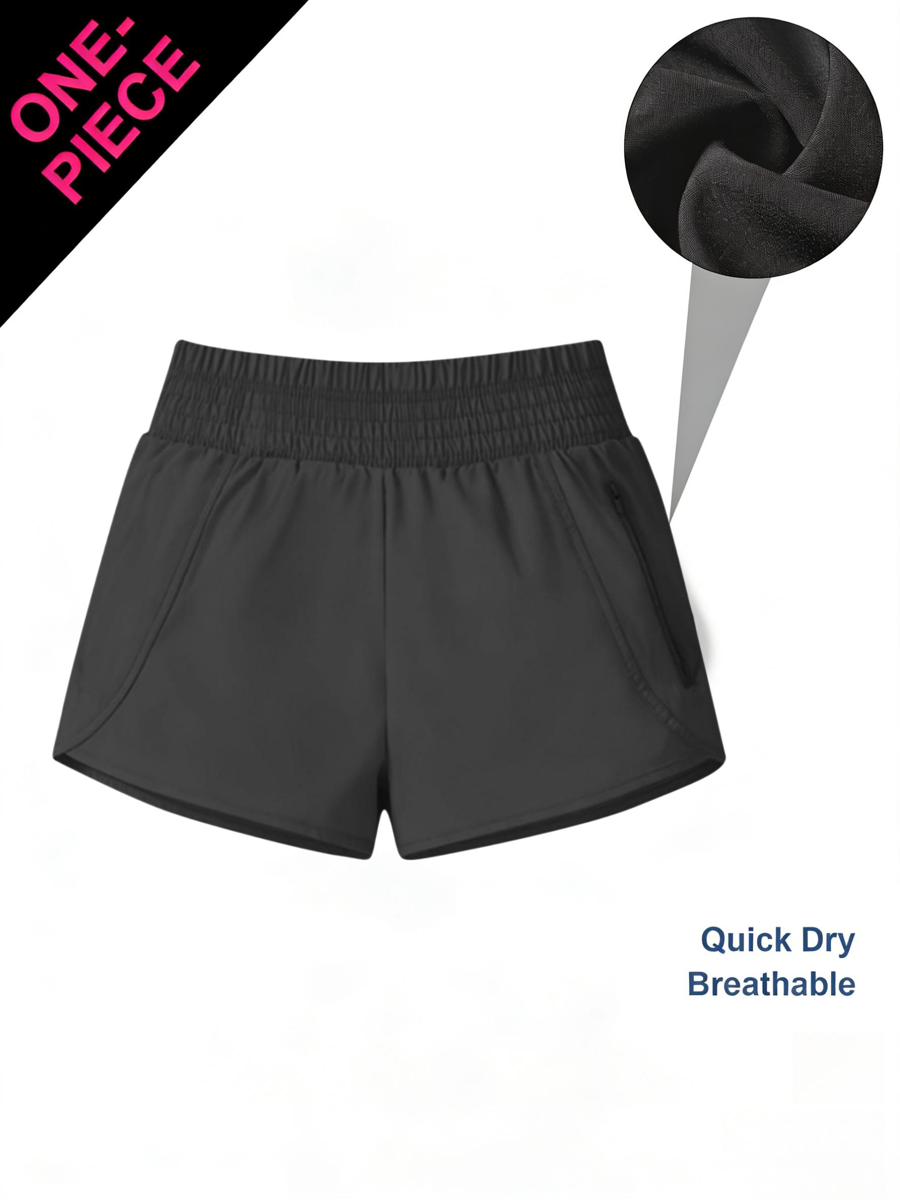 Plus Size Women'S Wide Leg Culottes, Elegant Non-Stretch Solid Color Shorts For Summer, Set of 1 Black Skirts with Shorts, Culottes, And Skirt for Wear, Suitable for And Outdoor, Featuring a High Waist Design for Women