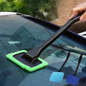 Car Front Windshield Defogging Brush Dust Removal Car Cleaning Tool Long handle Household Glass Clean Brushes Home Cleaning Tool Window Cleaning Tool
