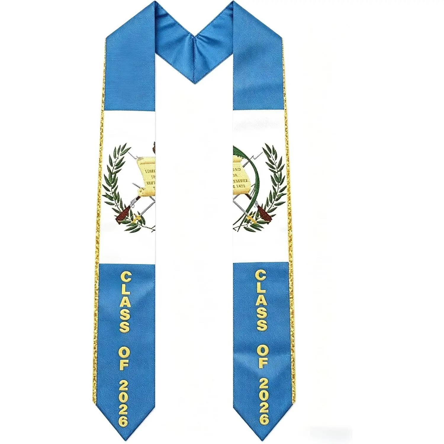 Class of 2026 International Student Graduation Stole - Unisex Study Abroad Students Honor Sash banda de graduación
