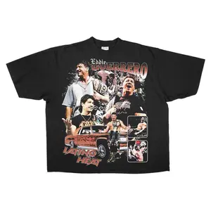 Eddie Guerrero Vintage T Shirt Menswear Stylish T-Shirt Top Graphic Love Wrestling Underwear Streetwear