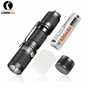 LUMINTOP Tool AA 3.0 Mini LED Flashlight Torches, 900 Lumens LED Design with Magnetic Tail, 920mAh Rechargeable Battery, 5 Modes with Mode Memory, IPX8 Waterproof Portable Lighting for Camping & Hiking Nighttime Use powerful