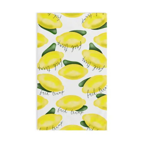 When Life Gives You Trump Lemons Tea Towel