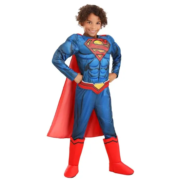 DC Comics Superman Deluxe Kids Costume DC Comics Superman Deluxe Kids Costume