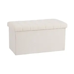 Channel Tufted Storage Trunk