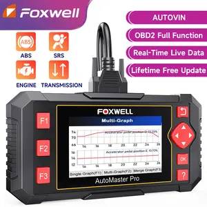 Foxwell NT604 Elite Car OBD2 Scanner Diagnostic Engine ABS SRS AT Code Reader Engine ABS SRS Transmission Diagnostic Tools