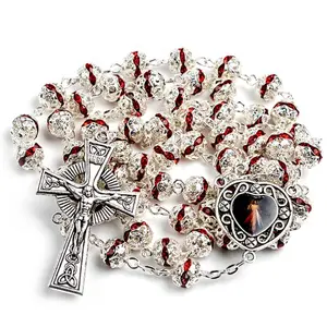 Beautiful Carved Divine Mercy Rosary (now regular price)