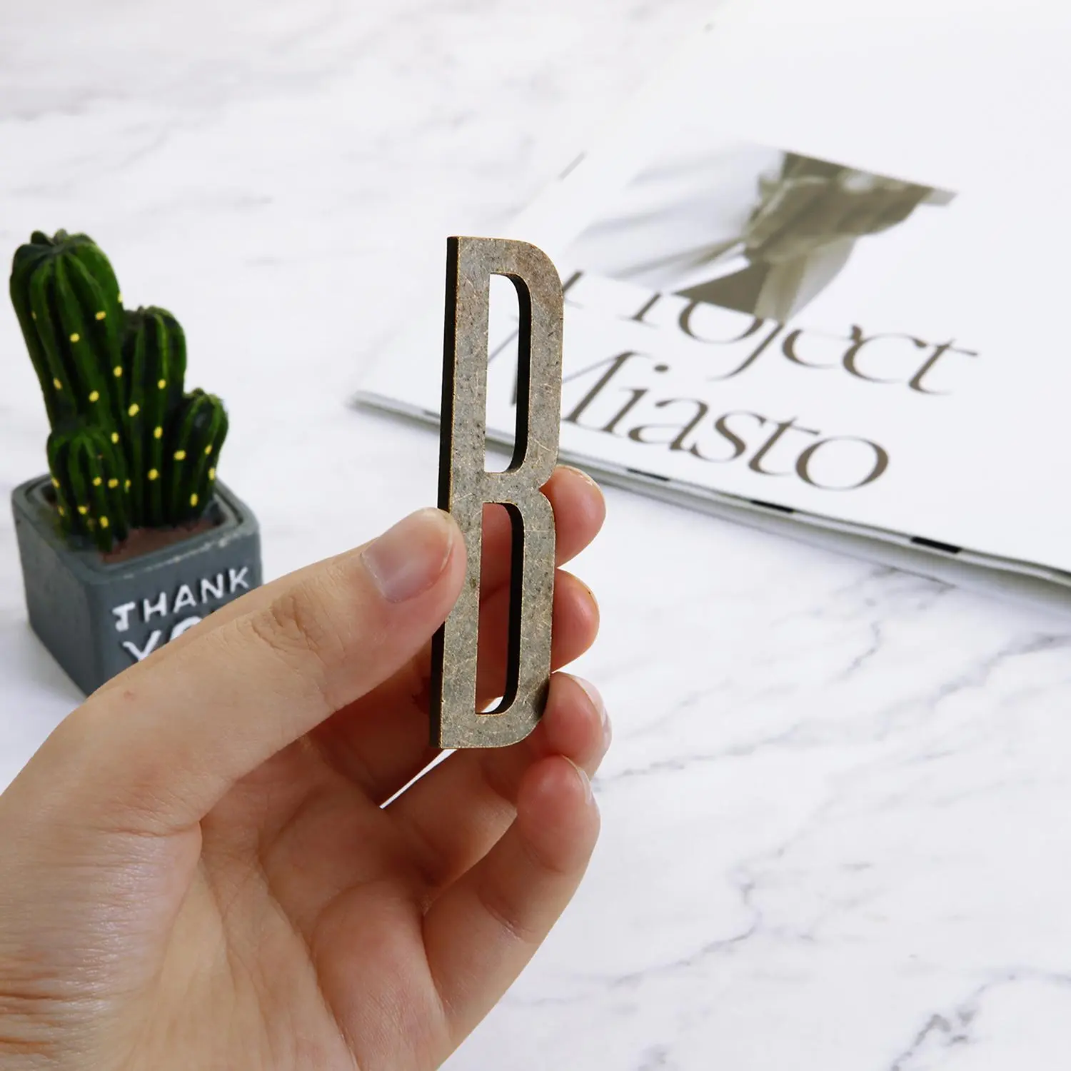 Vintage Metal Letter Door Plaque, Waterproof Self Adhesive Door Sign, Home Decor for Apartment Room Mailbox Identification Sign