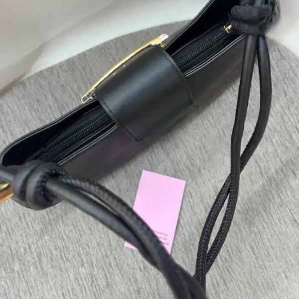 Black Boat shoulder Bag –Y2K  and  minimalist style Travel Shoulder bag, Heavy Duty Leather Carry All, Reusable Shopping & Gym Shoulder Bag for Women & Men- Easter Gift