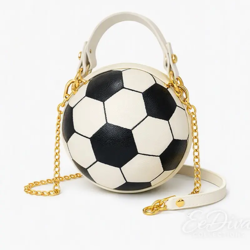 Kicking It Soccer Ball Chain Purse
