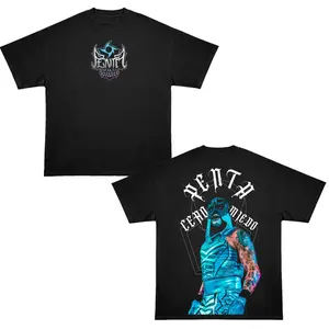 ToolHeaven Penta El Zero Miedo Lucha Libre T-Shirt Oversized Graphic Tee with Bold Skull Design, Perfect for Wrestling Fans & Collectors Comfort Fit