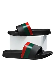 Large Size Men's Indoor Home Slippers, Soft Comfortable Bath Slippers, Eva Flat Thick Sole Outdoor Beach Sandals, Summer, Thick Bottom Slippers