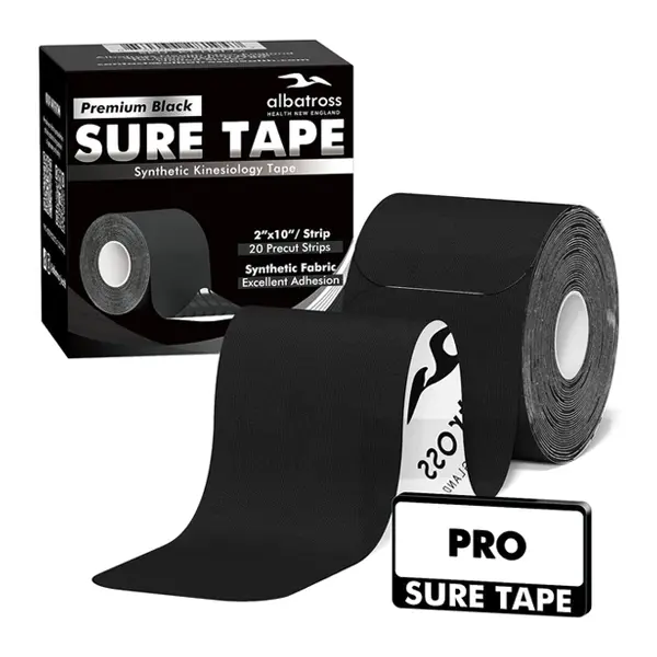 Albatross Health Pro Elastic Pre-Wrap Athletic Tape - Water-Resistant, Synthetic, Latex-Free, Hypoallergenic 20x10in Strips with Elastic Core, Quick-Dry Unisex Adults' Support for Muscles/Joint Stabilization, Bathing Use, Customization, All Seasons