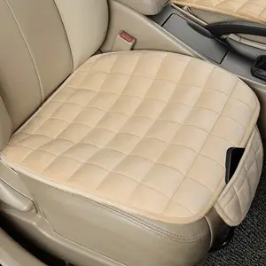 1pc car seat cushion, anti-skid rubber bottom and storage bag, high-quality comfortable memory foam, driver seat rear seat cushion, car seat cushion universal, Automotive Interior Cushion