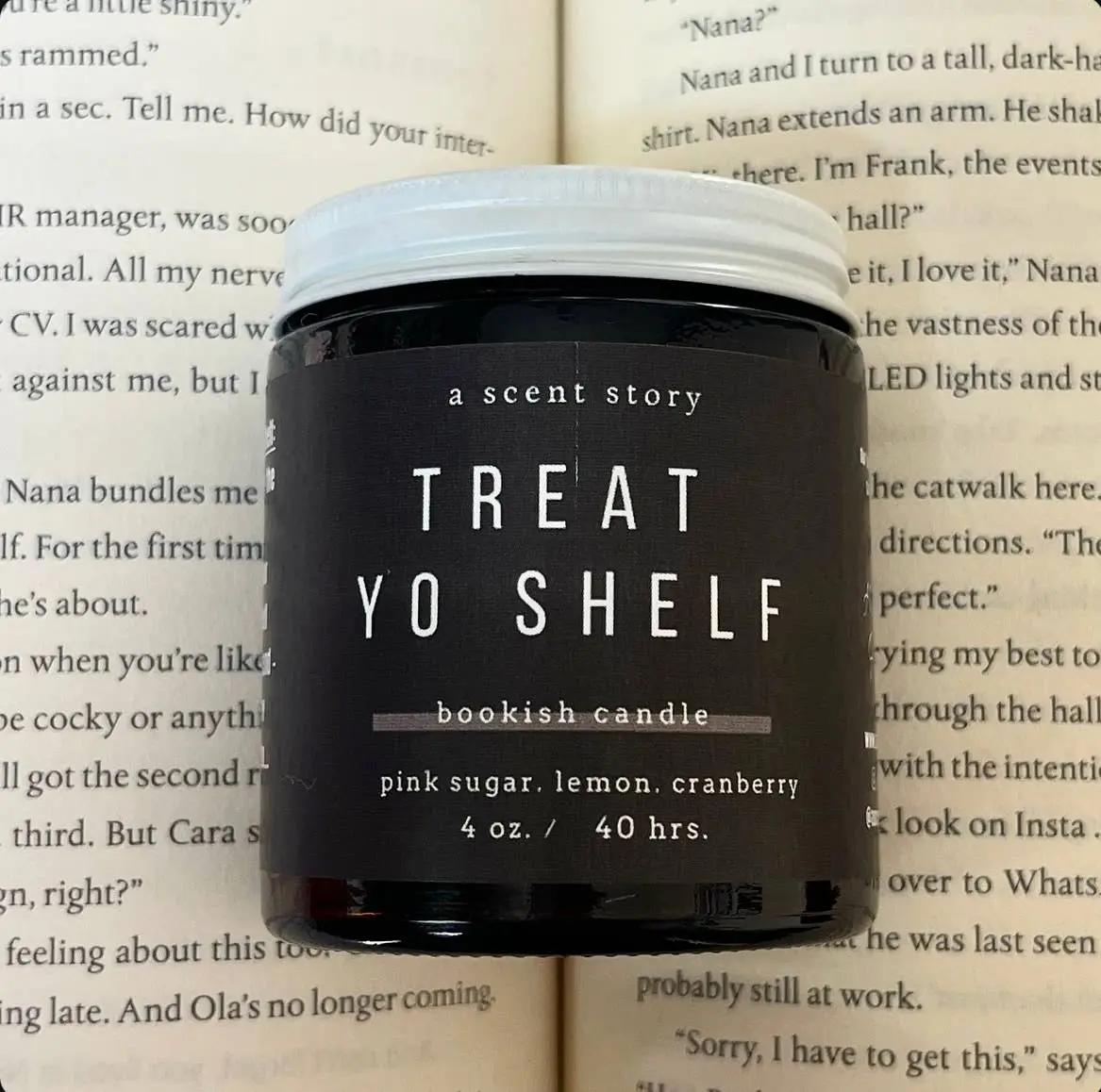 Treat Yo Shelf -  Bookish Candle