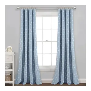 Lush Decor Seaside Starfish Blackout Window Panel Lush Decor Seaside Starfish Blackout Window Panel