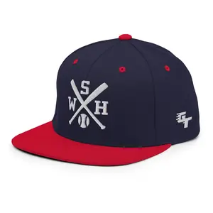 Washington Baseball Bats Retro WSH Snapback Hat Baseball Cap