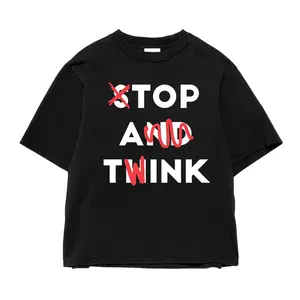 Vintage Funny Twink Shirt LGBTQ Pride Tee Stop and Twink Graphic Meme Top for Queer Bold Expression Lesbian Pride Month Shirt