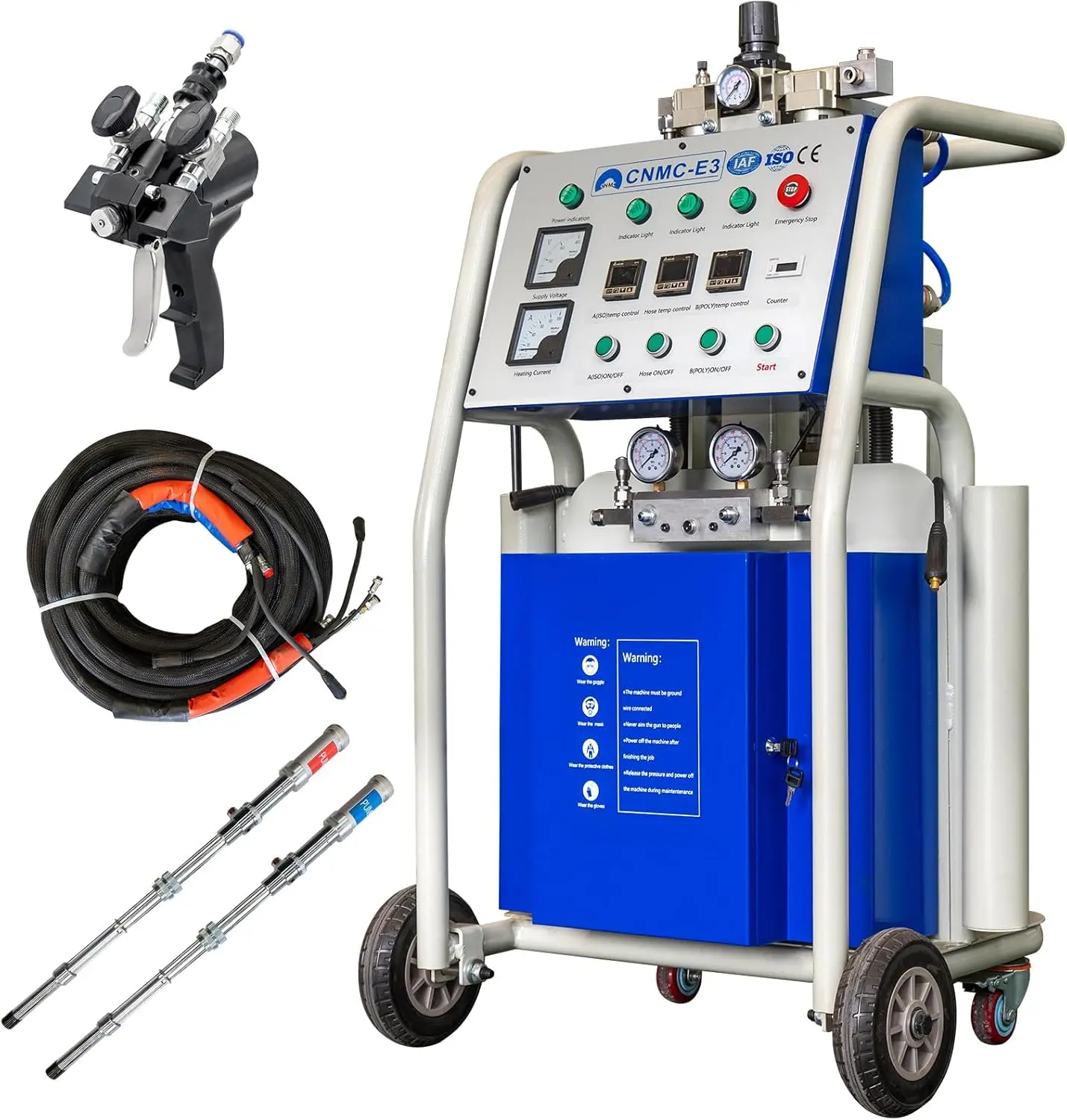 MMS Pneumatic Spray Machine Foam Spraying Polyurea & Polyurethane Coating Sprayer For Waterproofing And Insulation Projects, Paint Sprayer, Electric Spray Gun, Professional Painter