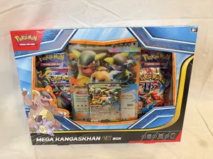 Pokémon Mega Kangaskhan GX Box Set - Includes Trading Cards & Figures - Official TCG Merchandise for Collectors and Fans