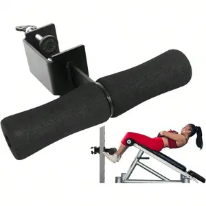 Nordic Curl Squat Rack Attachment: Leg Extension Attachment For Nordic Amstring Curl, Situps, Bulgarian Split Squat Amp; Ab Workout For Gym Ome