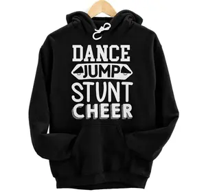 Dance Jump Stunt Cheer | Cheerleader Hoodie, Sweatshirt, T-Shirt