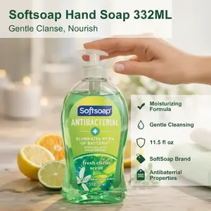 SoftSoap Hand Soap 11.25fl oz (332mL) - Moisturizing Formula for Gentle Cleansing