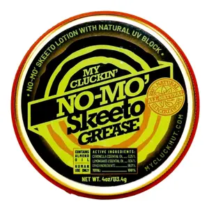 No-Mo Skeeto Grease - Effective Mosquito Repellent for Cluck Off Line - Natural Ingredients for Mosquito Control