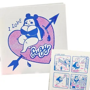 I Love Suzy - risograph comic 6x6