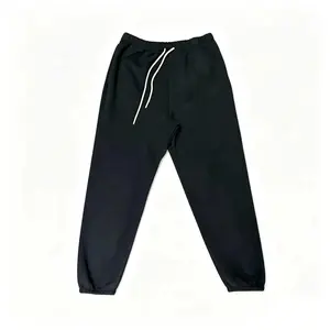 Jet Black Unisex Adult Athletic Pants Oversized Jogger Sweatpants, Loose Fit Sweatpants, Lightweight & Comfortable, Versatile Streetwear for Daily Wear
