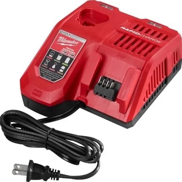 Milwaukee M18 & M12 Battery Rapid Charger 48-59-1808 Milwaukee M18 & M12 Battery Rapid Charger 48-59-1808