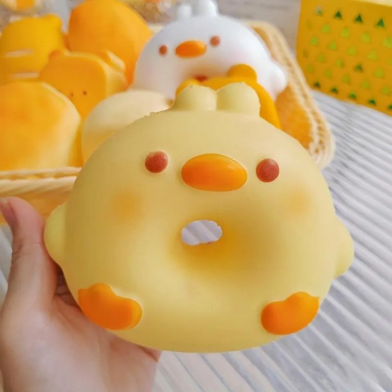 Swimming ring little yellow duck