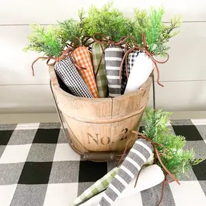 Fabric Carrots | Spring Decor