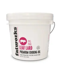 Leaf Lard Pig Pail-1 GALLON