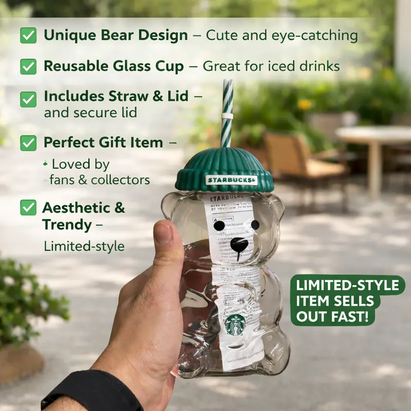 Starbies Bearista  Cup 20oz